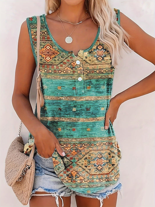 Madelyn2 V-Neck Tank Top