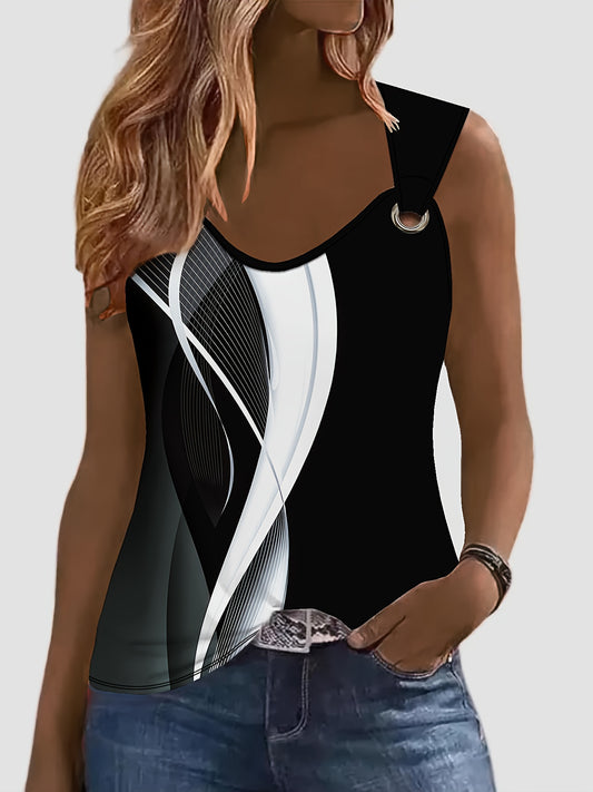 Madelyn V-neck Tank Top