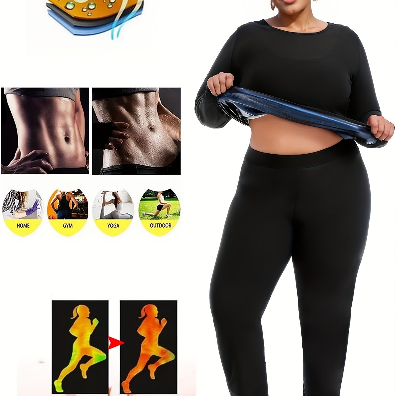 Roxani Sauna Yoga Set