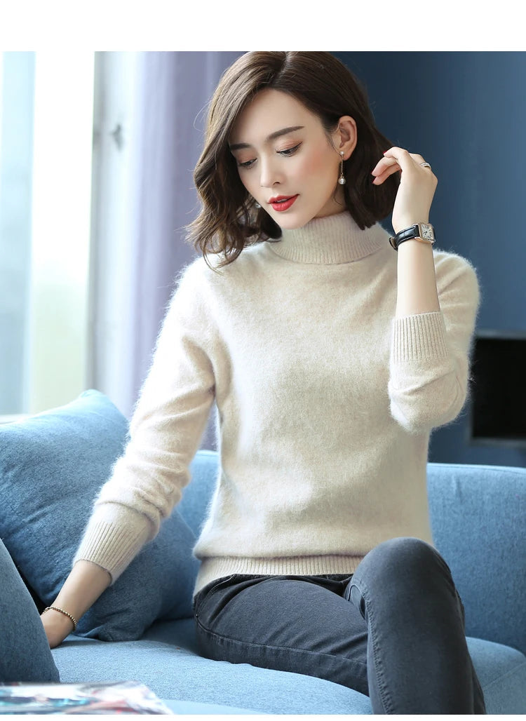 Bosy3 100% Mink Cashmere Sweater