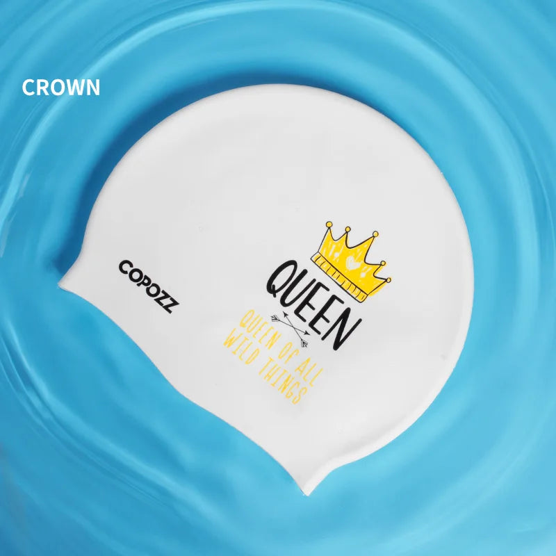 COPOZZ  Silicone Swimming Cap