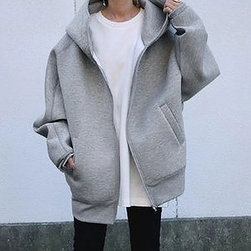 Shahinaz Hoodies Coat