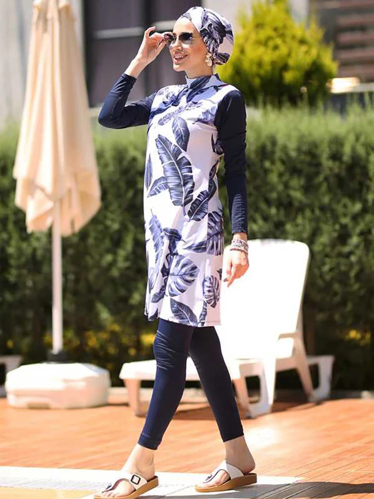 Fattouma Floral Modest Burkini