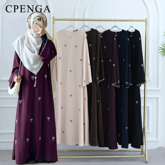 Somaya Embroidery Abaya