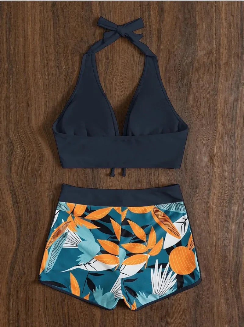 Raqroka Printed Swimsuit