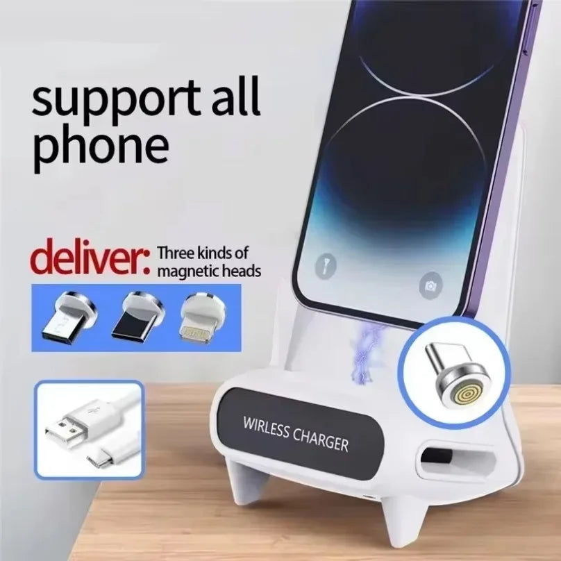 VIKEFON  Phone Holder Wireless Charger