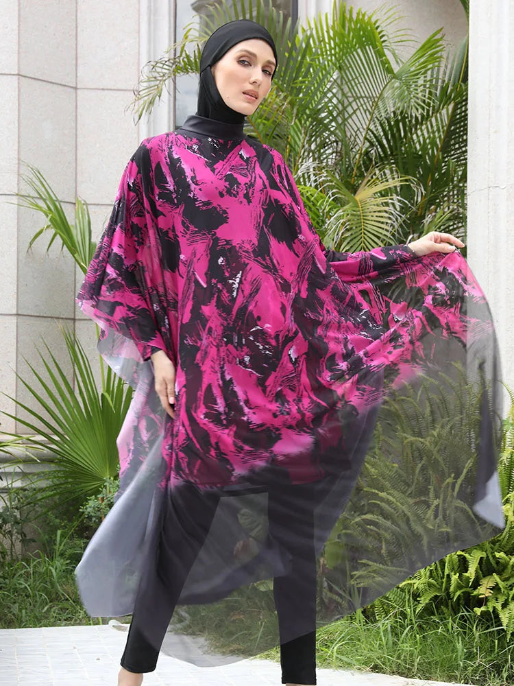 Jazal 3/4PCS Muslim Burkini