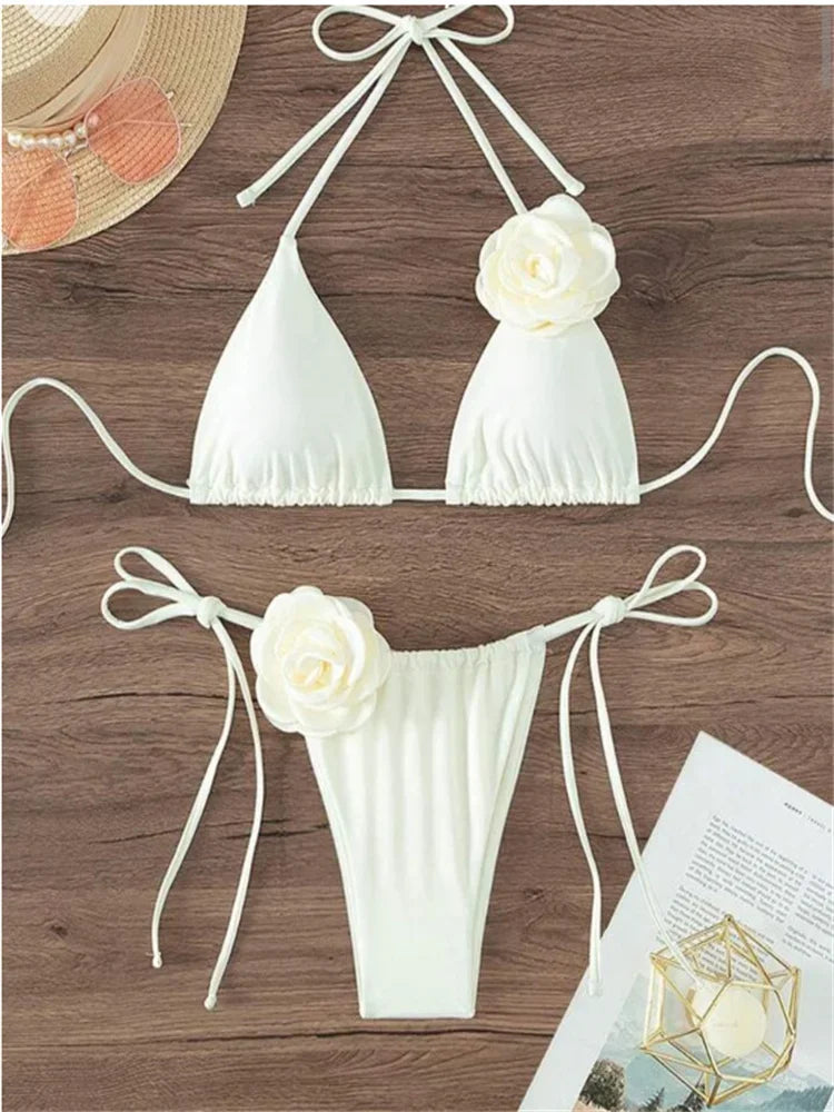 Rosa Sexy Bikini Set