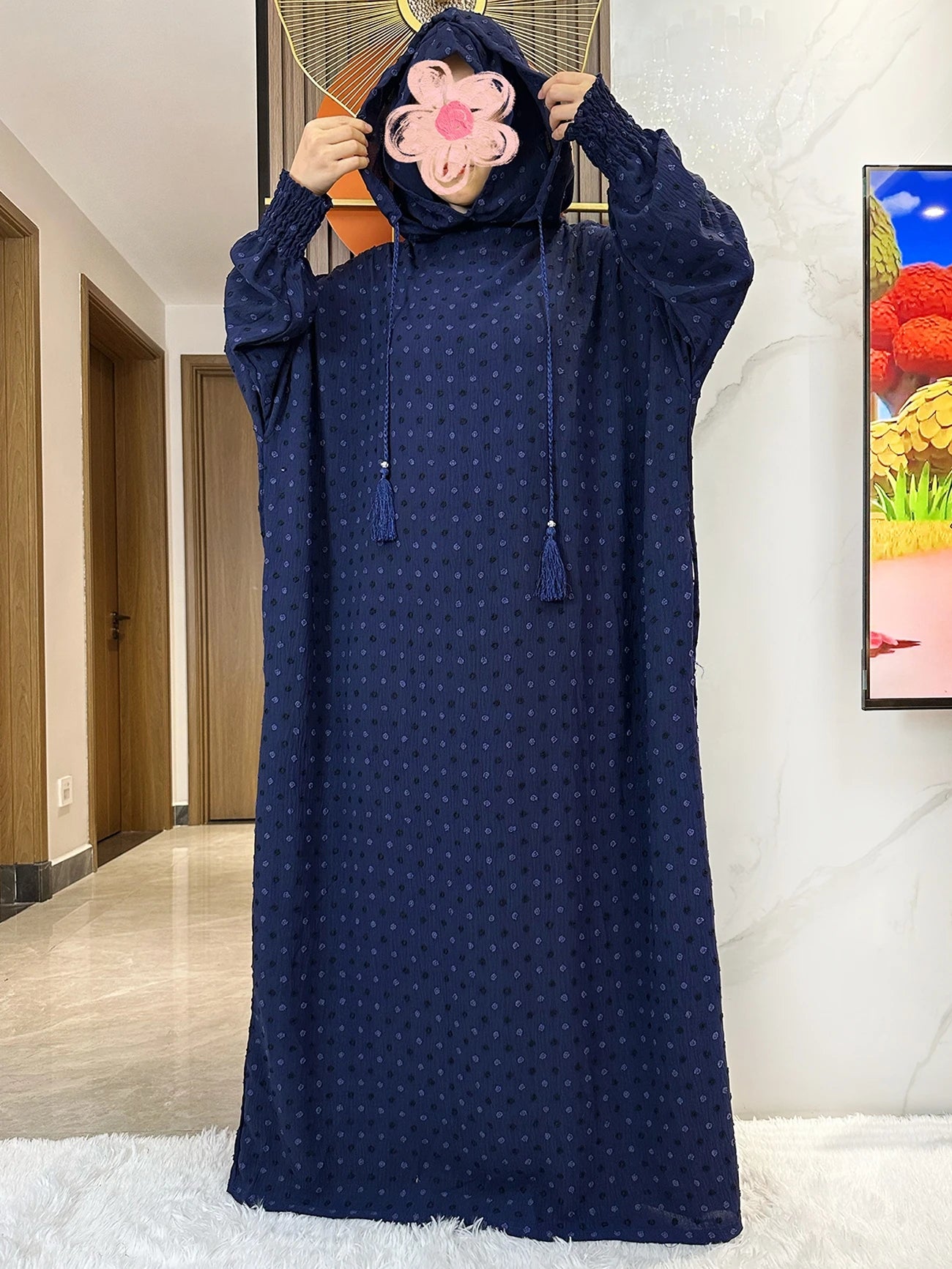 Latest Ramadan Soft Cotton Prayer Abaya