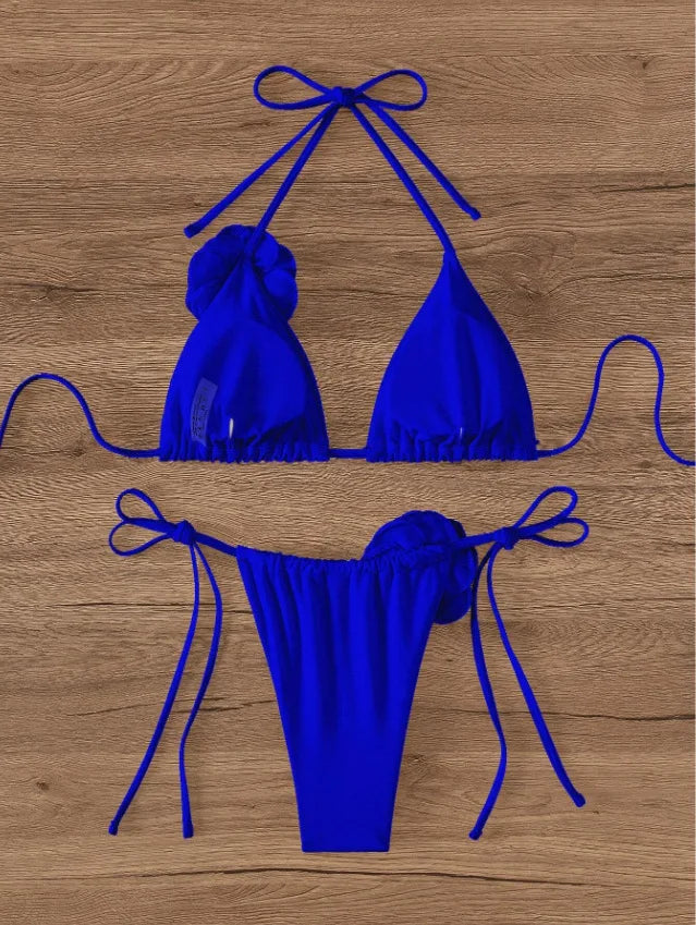 Rosa Sexy Bikini Set