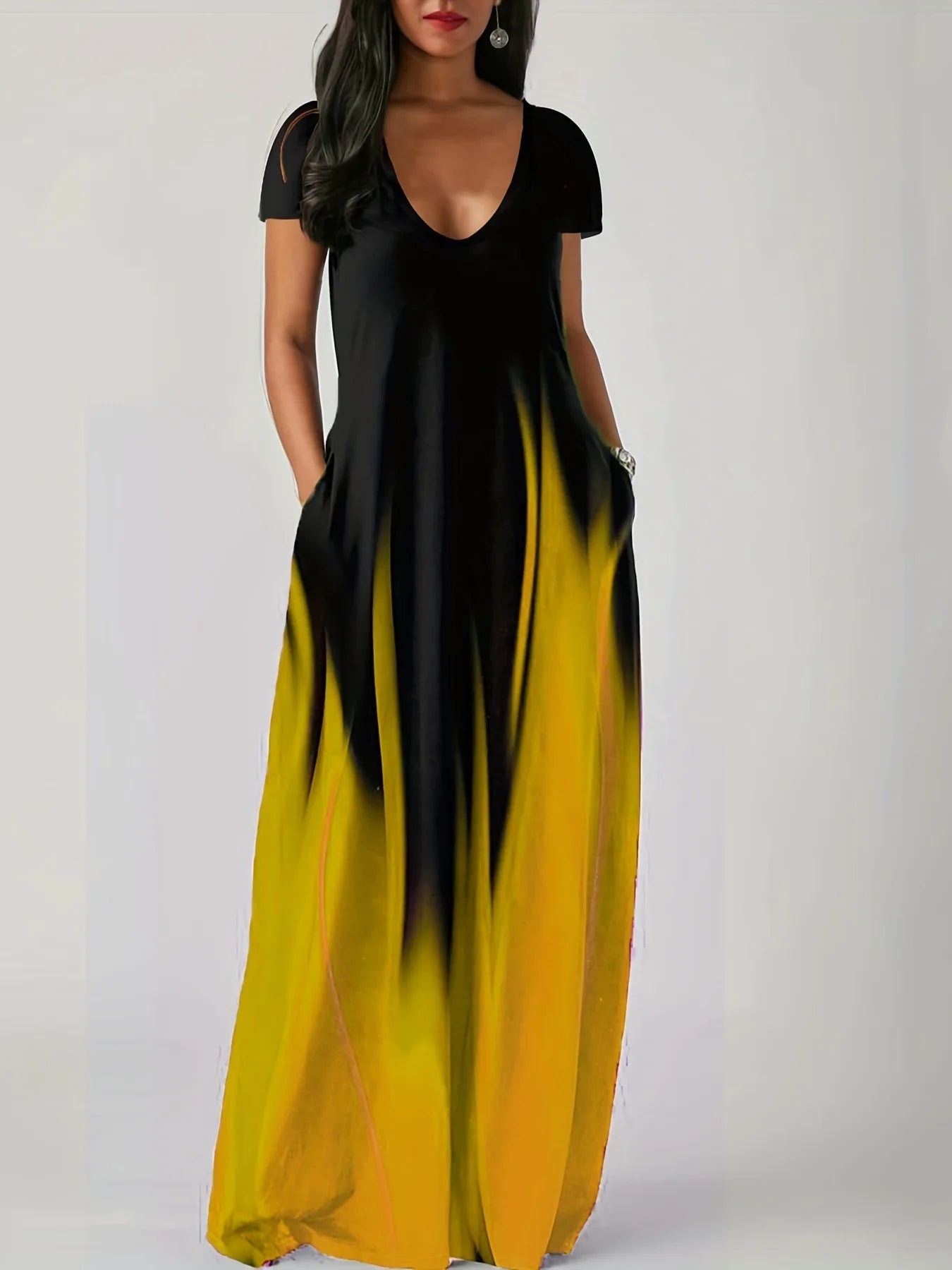 Isadora Pocket Long Dress