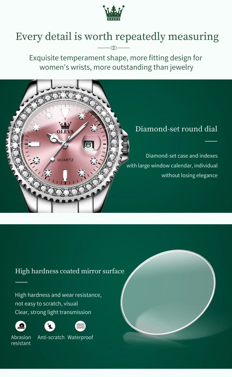 OLEVS2  Original Quartz Watch for Women