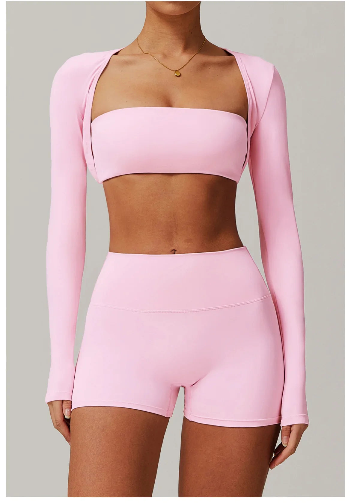 Reema Long Sleeved Yoga  Camisole T-shirt