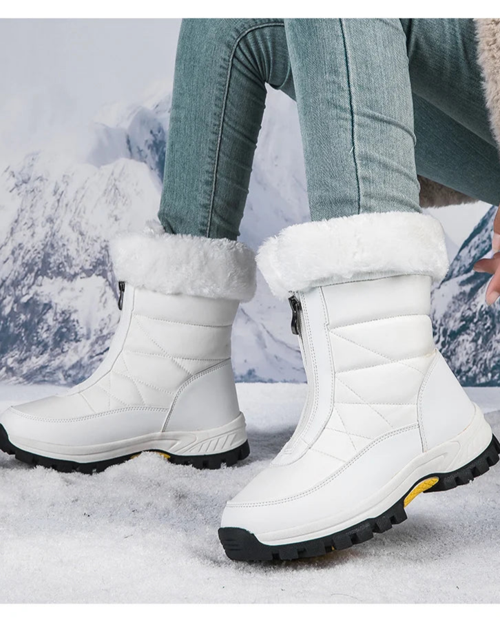 Lamis Plush Snow ZIP Boots