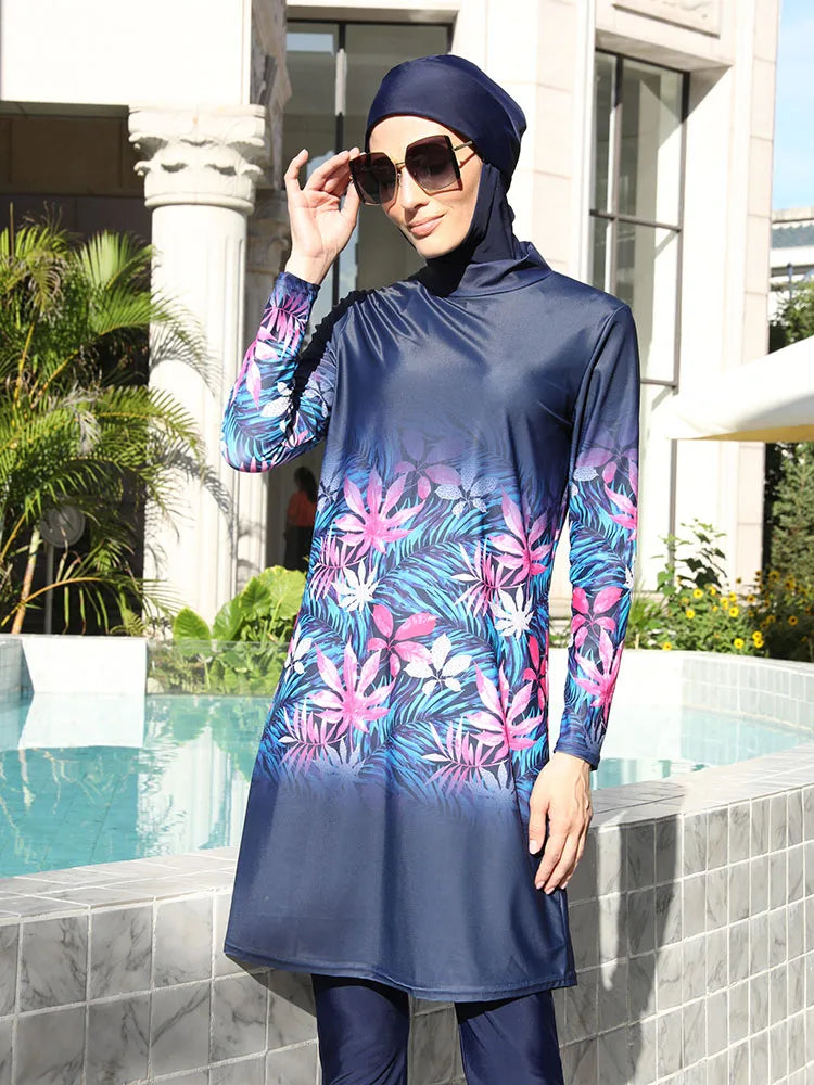 Jazal 3/4PCS Muslim Burkini