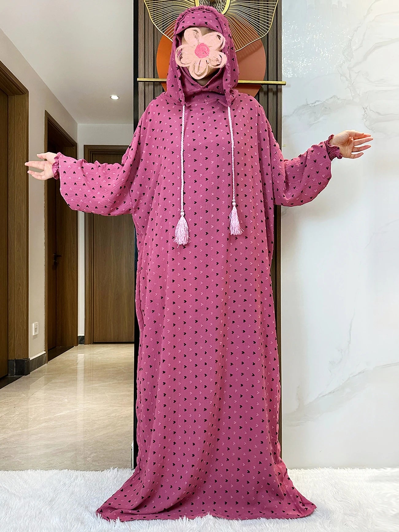 Latest Ramadan Soft Cotton Prayer Abaya