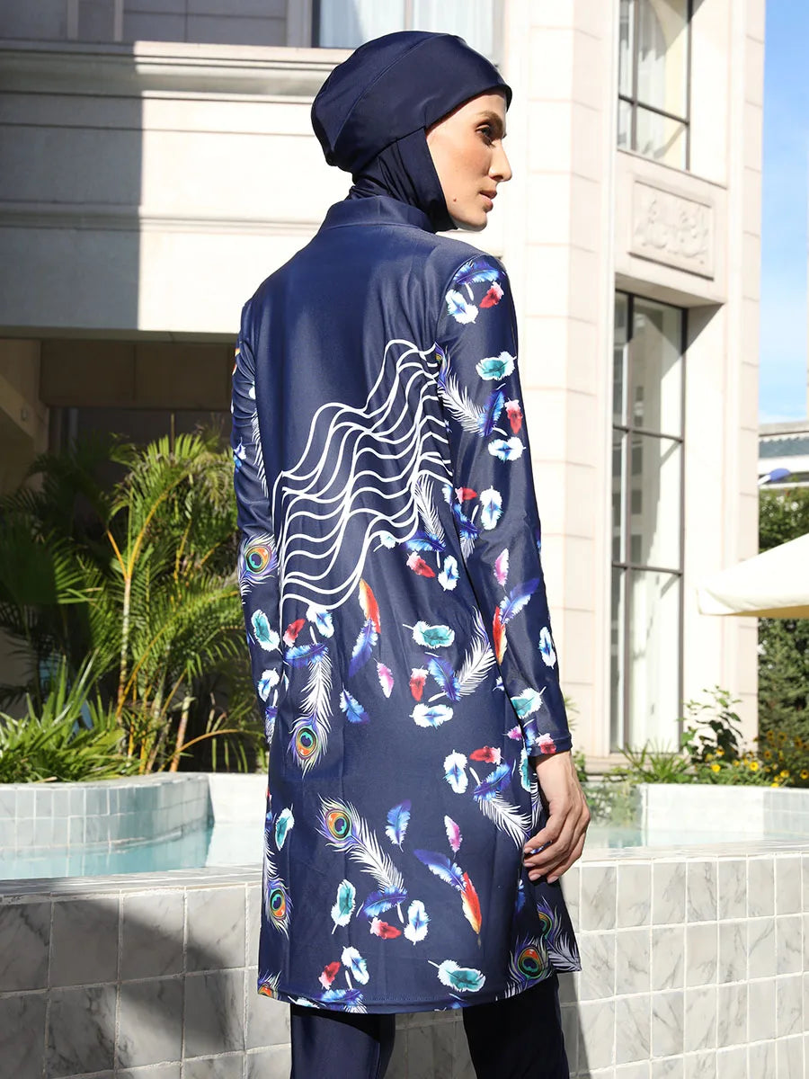 Jazal 3/4PCS Muslim Burkini