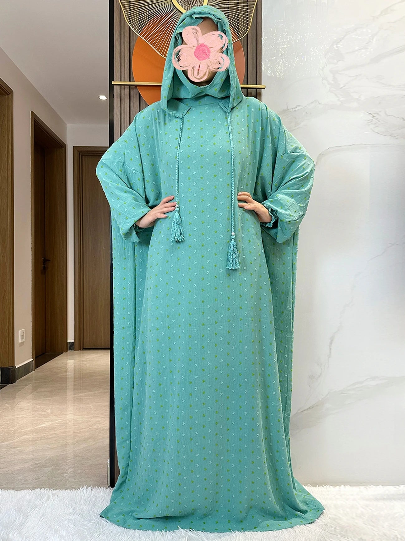 Latest Ramadan Soft Cotton Prayer Abaya