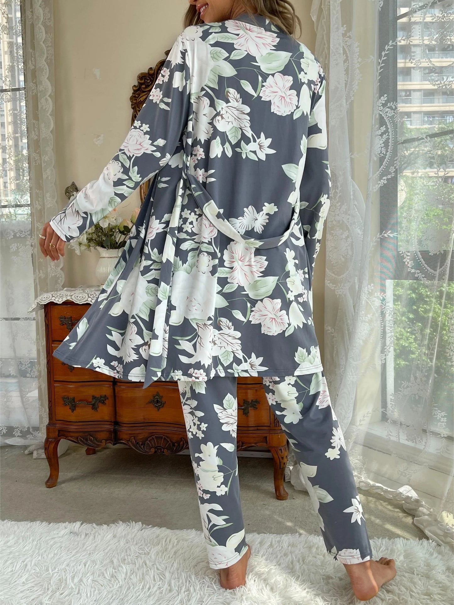 Sofinar 3 Pcs  Pajamas Set