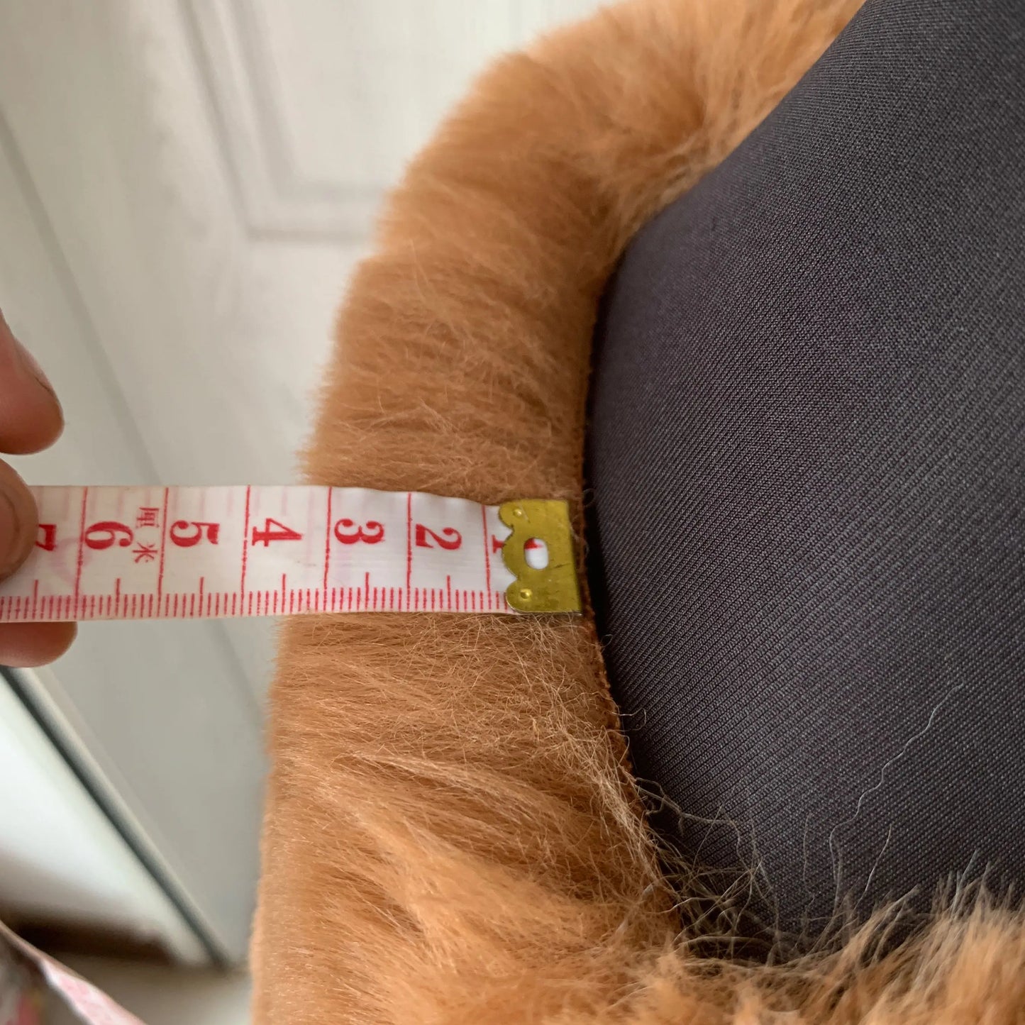 fox fur fluffy jacket