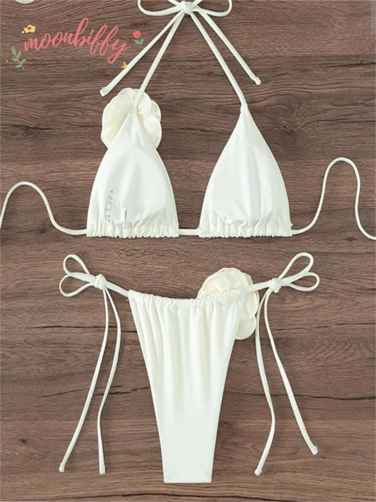 Rosa Sexy Bikini Set