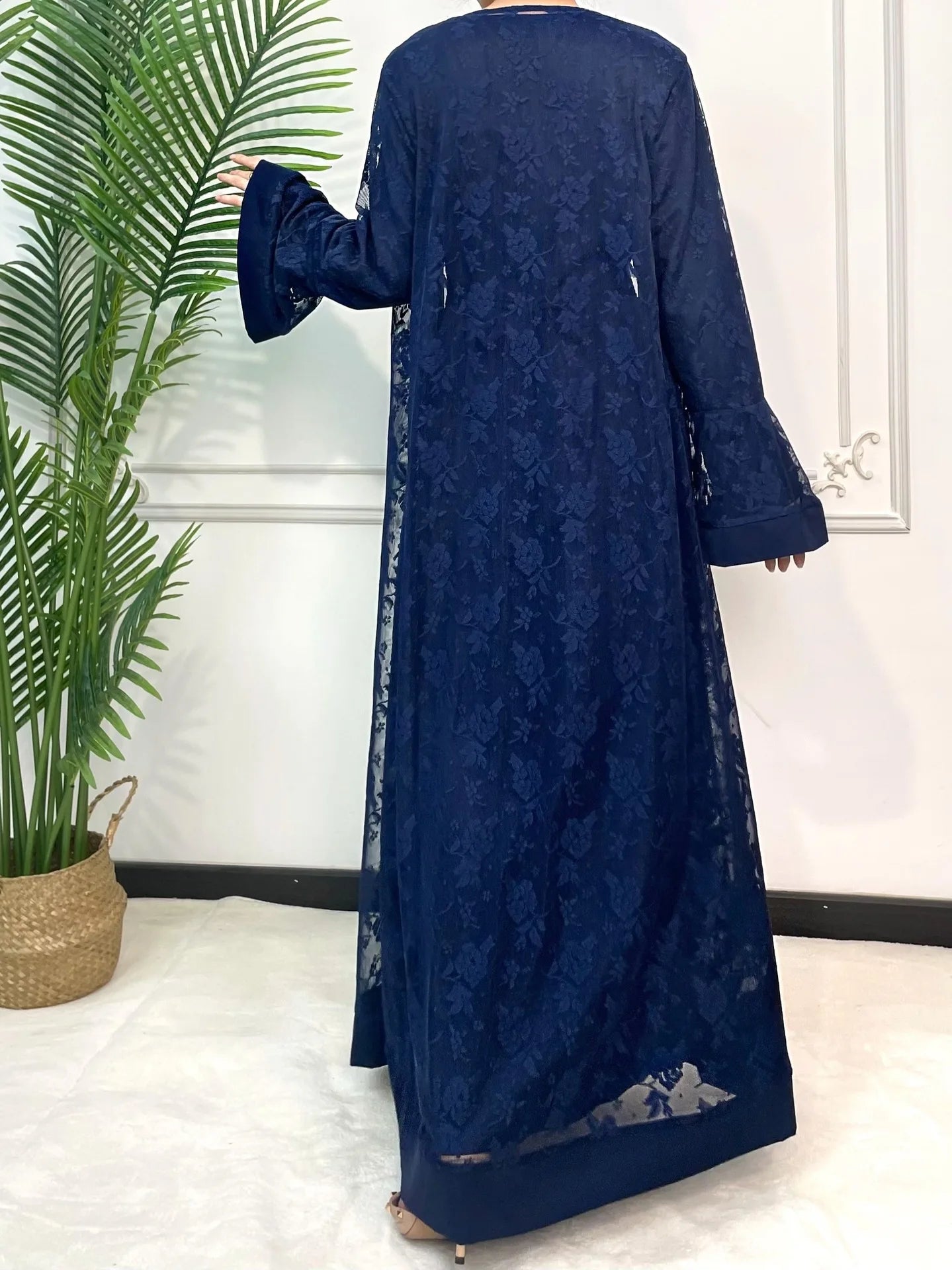 Amara Lace Abaya 2 Piece Set