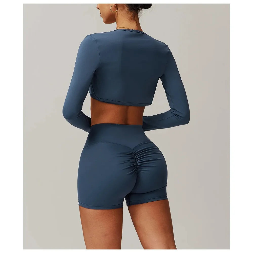 Reema Long Sleeved Yoga  Camisole T-shirt