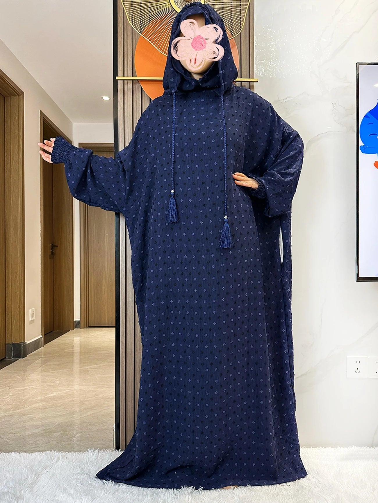 Latest Ramadan Soft Cotton Prayer Abaya