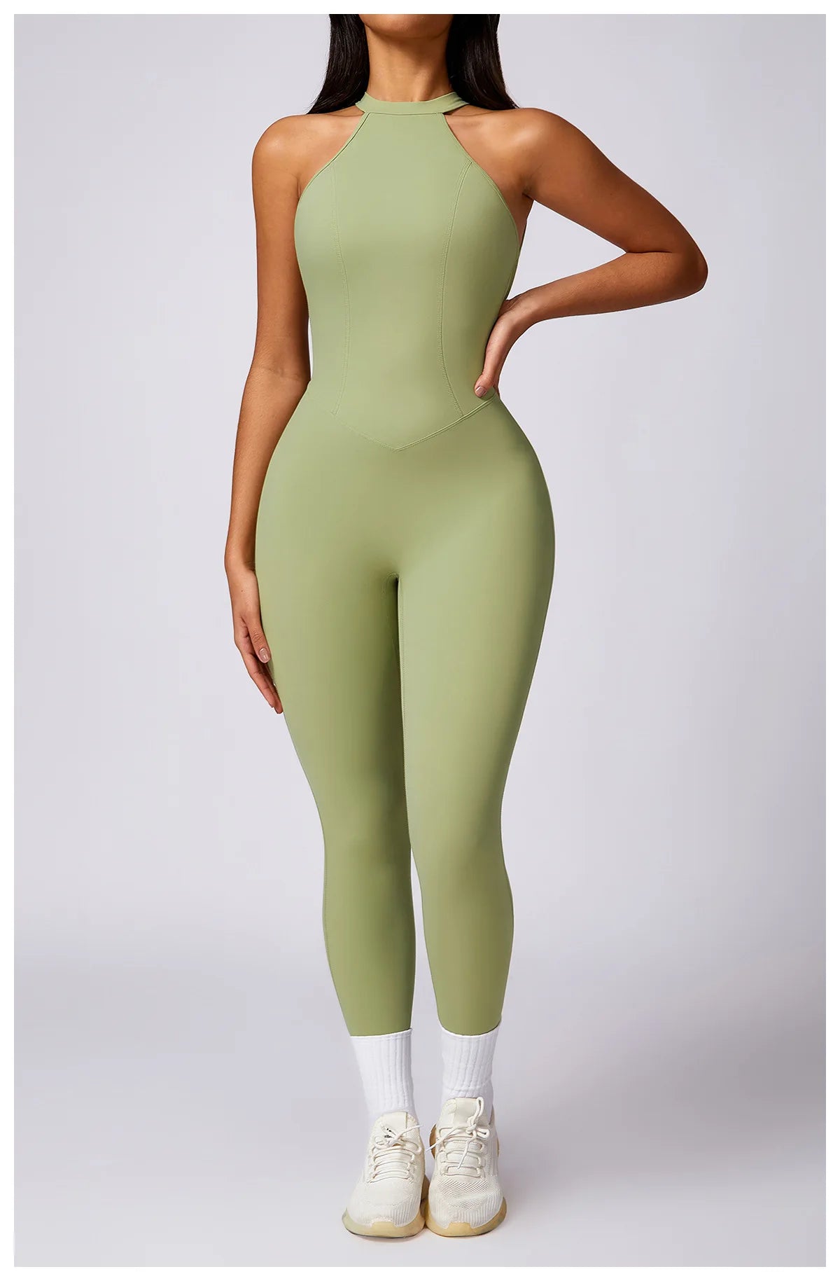 Delaila3 Backless Bodysuit
