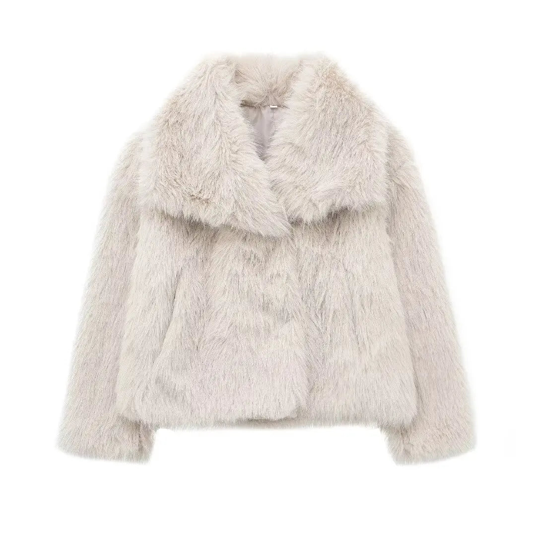 Faiza Fur Jacket Coat