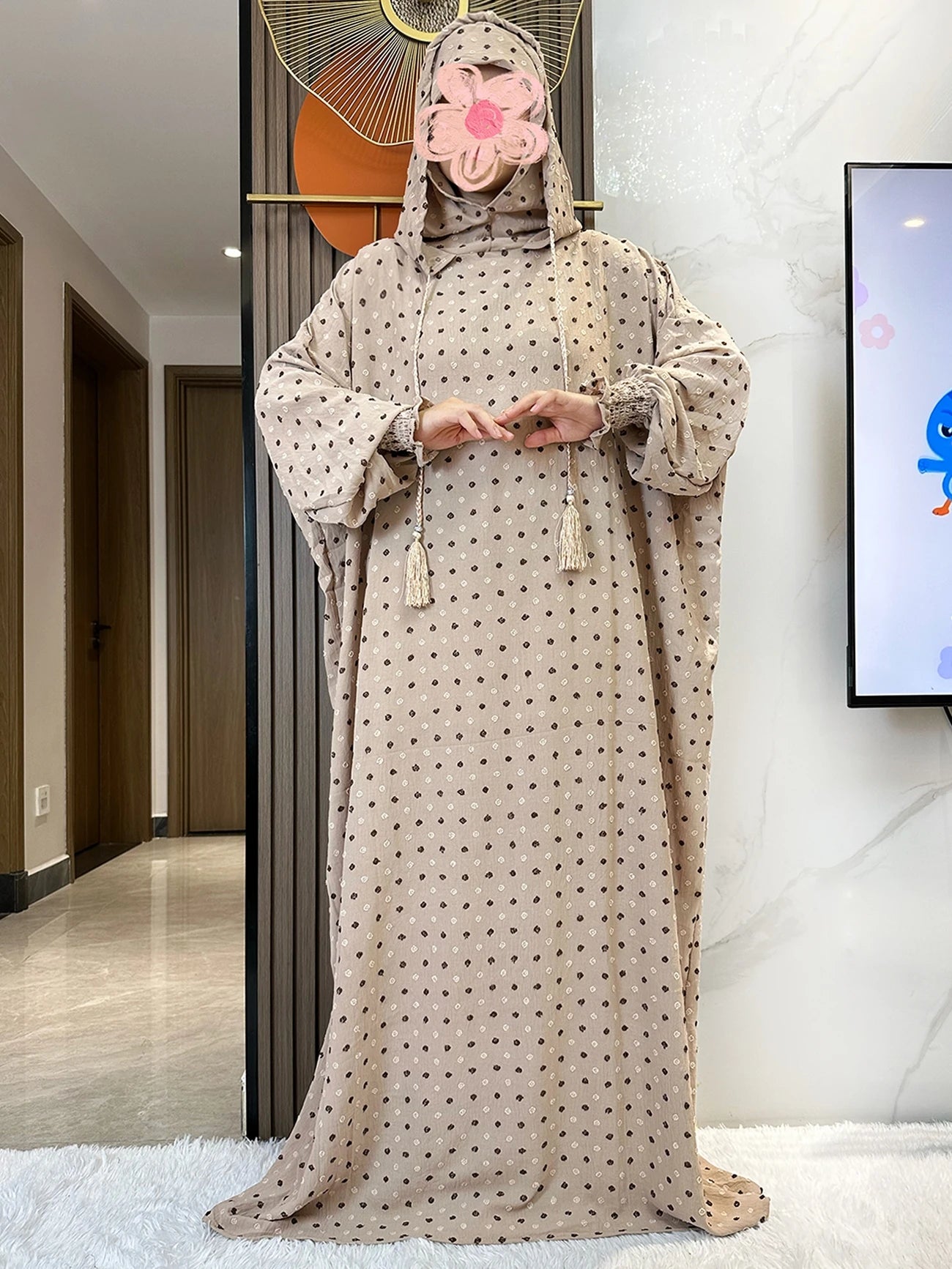 Latest Ramadan Soft Cotton Prayer Abaya