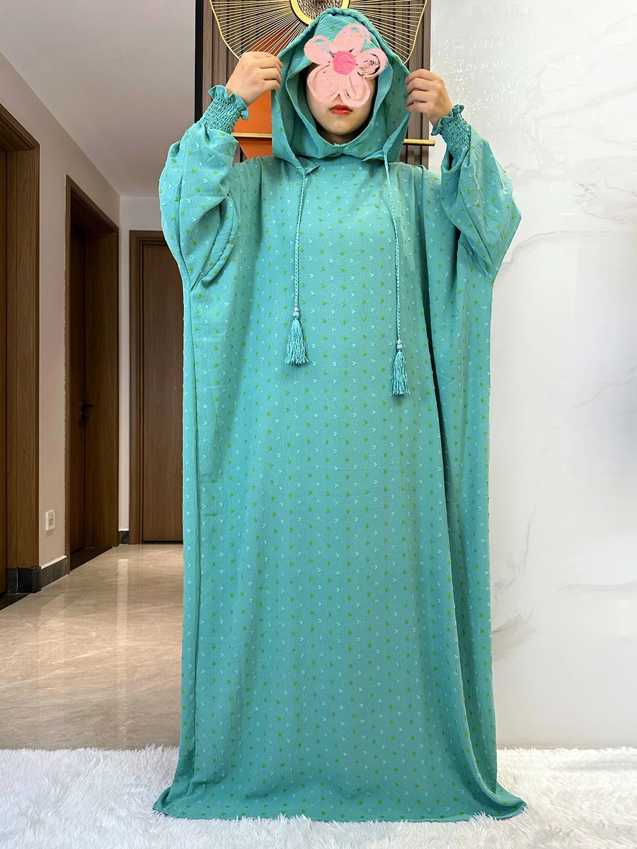 Latest Ramadan Soft Cotton Prayer Abaya