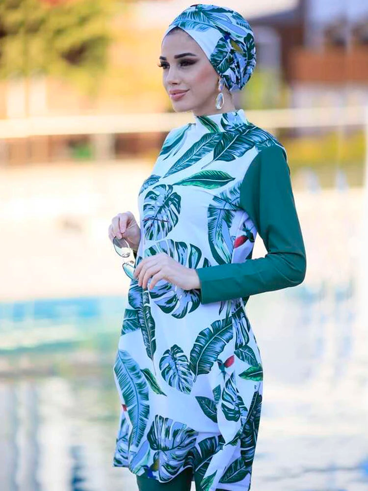Fattouma Floral Modest Burkini
