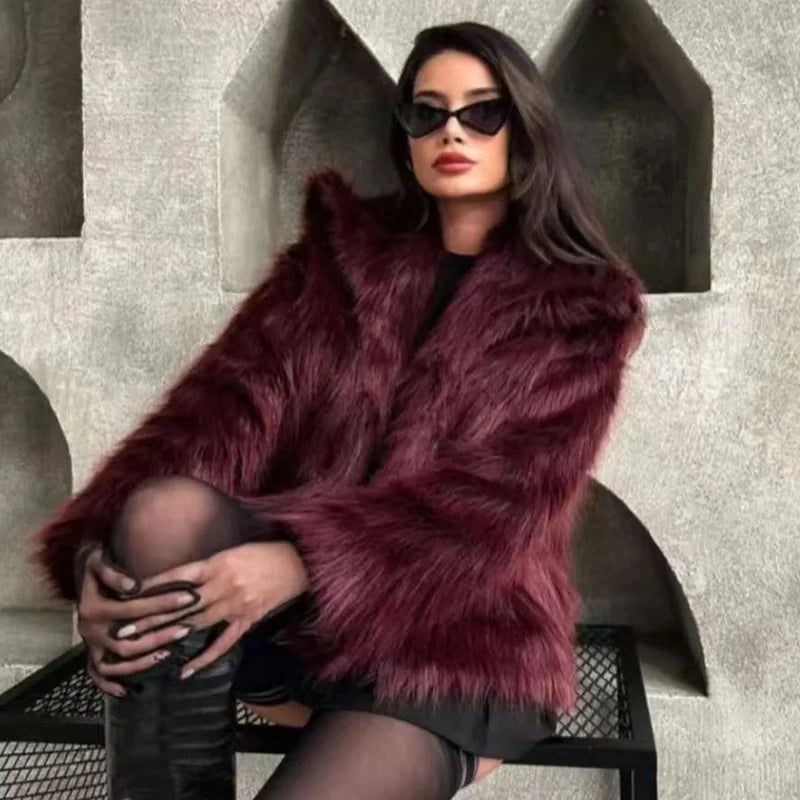 Soha Fur Coat Women