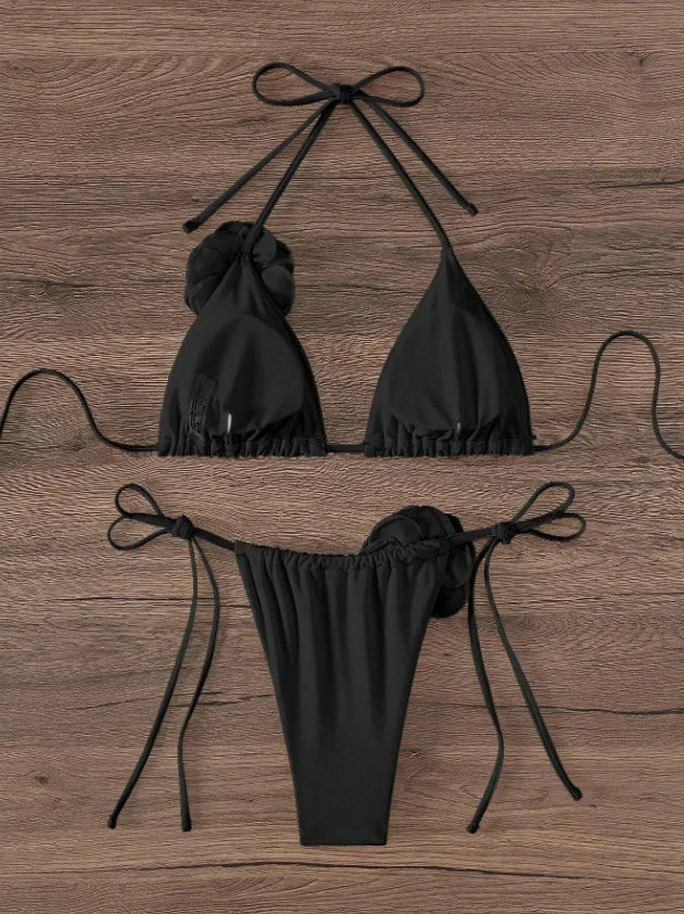 Rosa Sexy Bikini Set
