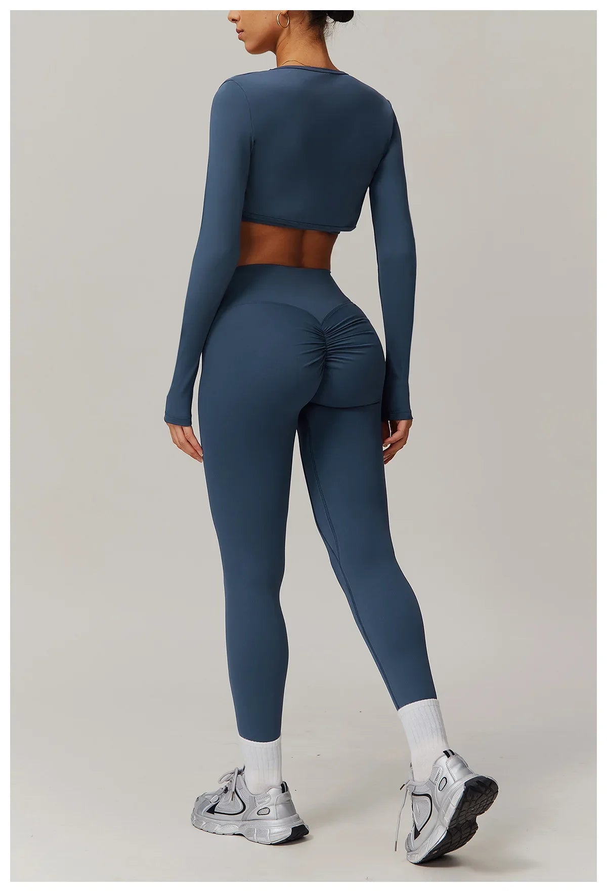 Reema Long Sleeved Yoga  Camisole T-shirt