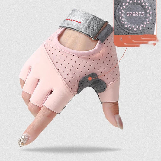 fitness half finger gloves