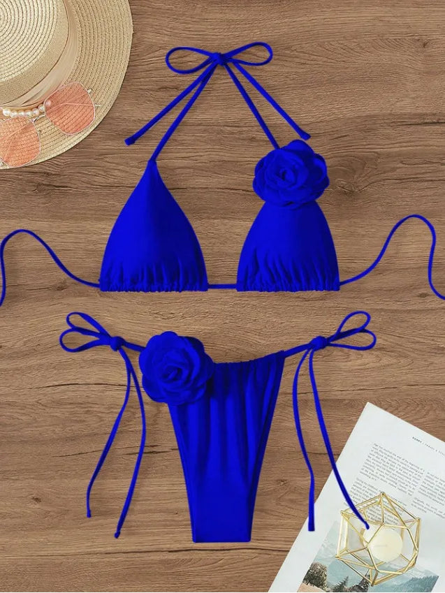 Rosa Sexy Bikini Set
