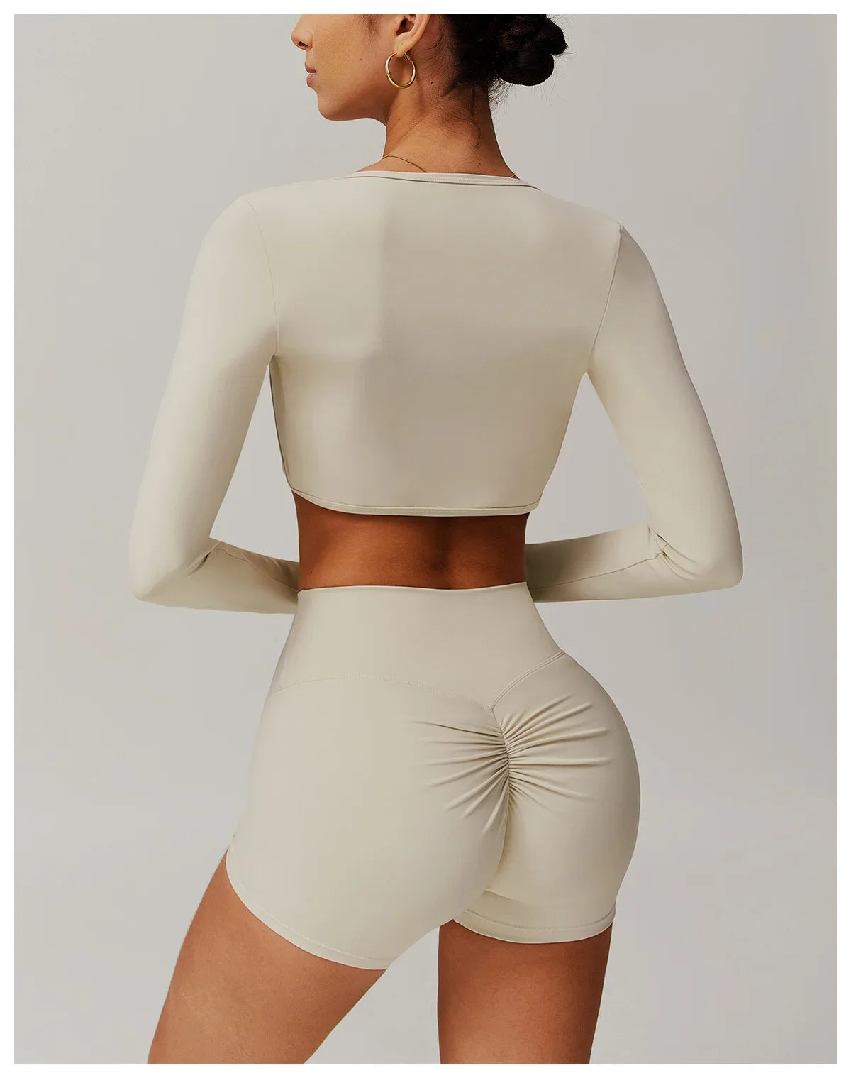 Reema Long Sleeved Yoga  Camisole T-shirt