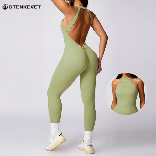 Delaila3 Backless Bodysuit
