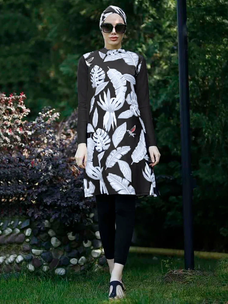 Fattouma Floral Modest Burkini