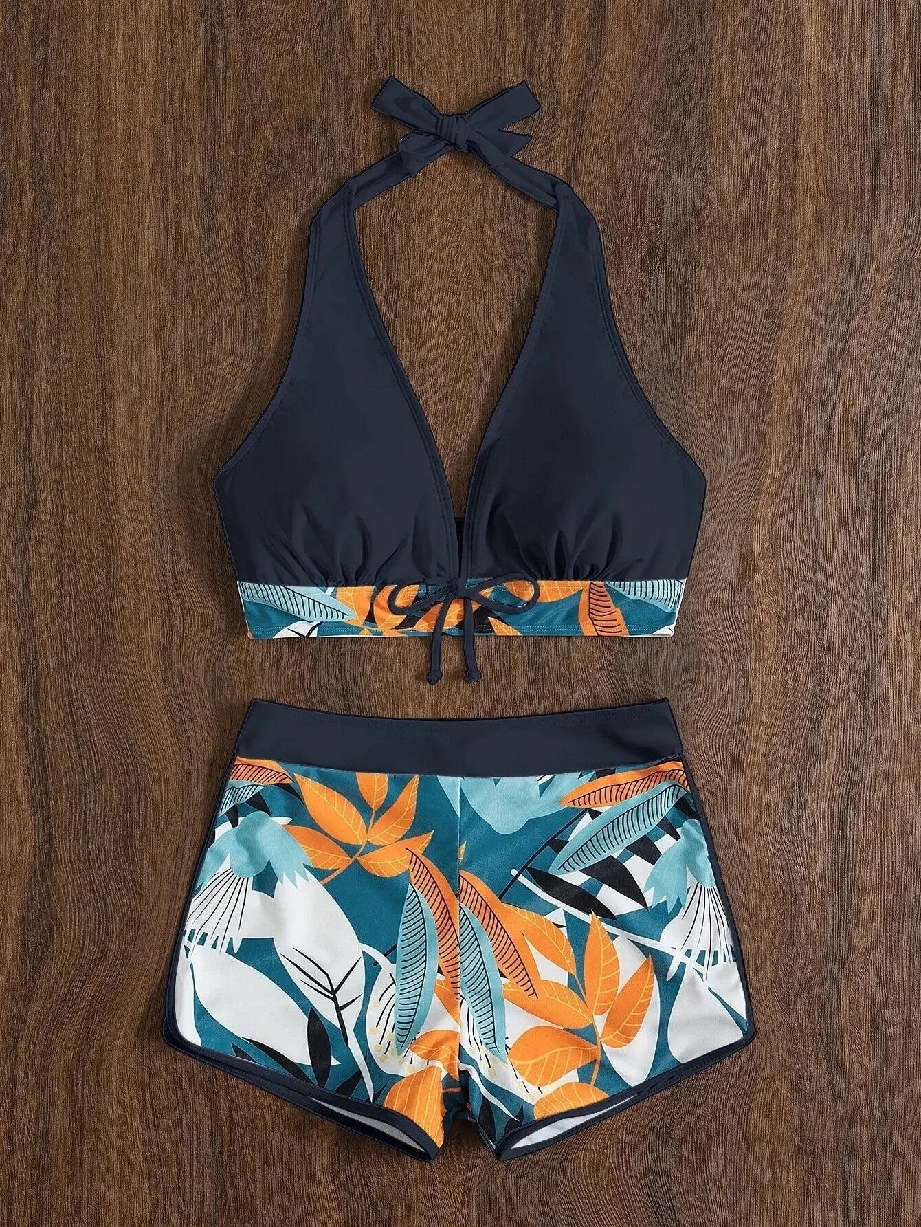 Raqroka Printed Swimsuit