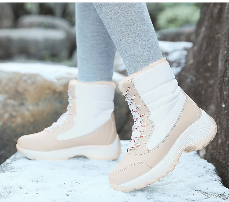 Kamelia Plush Botas Mujer