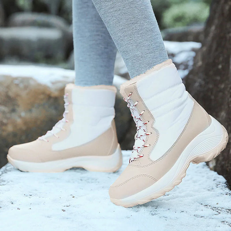 Kamelia Plush Botas Mujer