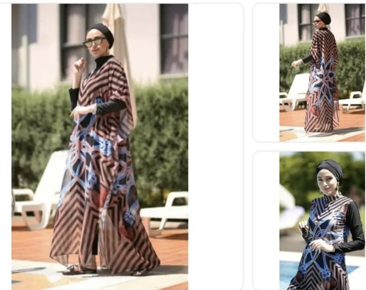 Queen 3/4 Pcs Burkini