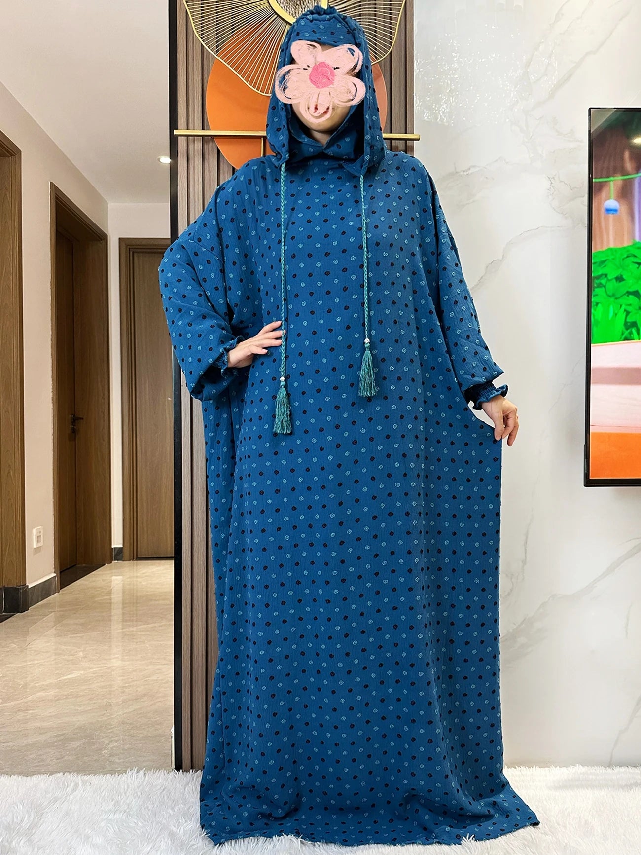 Latest Ramadan Soft Cotton Prayer Abaya