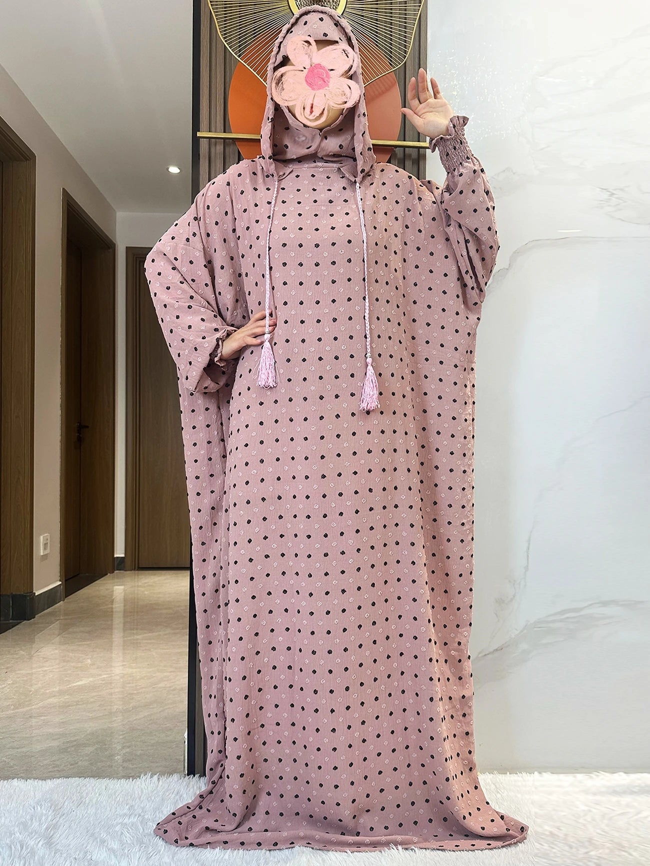 Latest Ramadan Soft Cotton Prayer Abaya