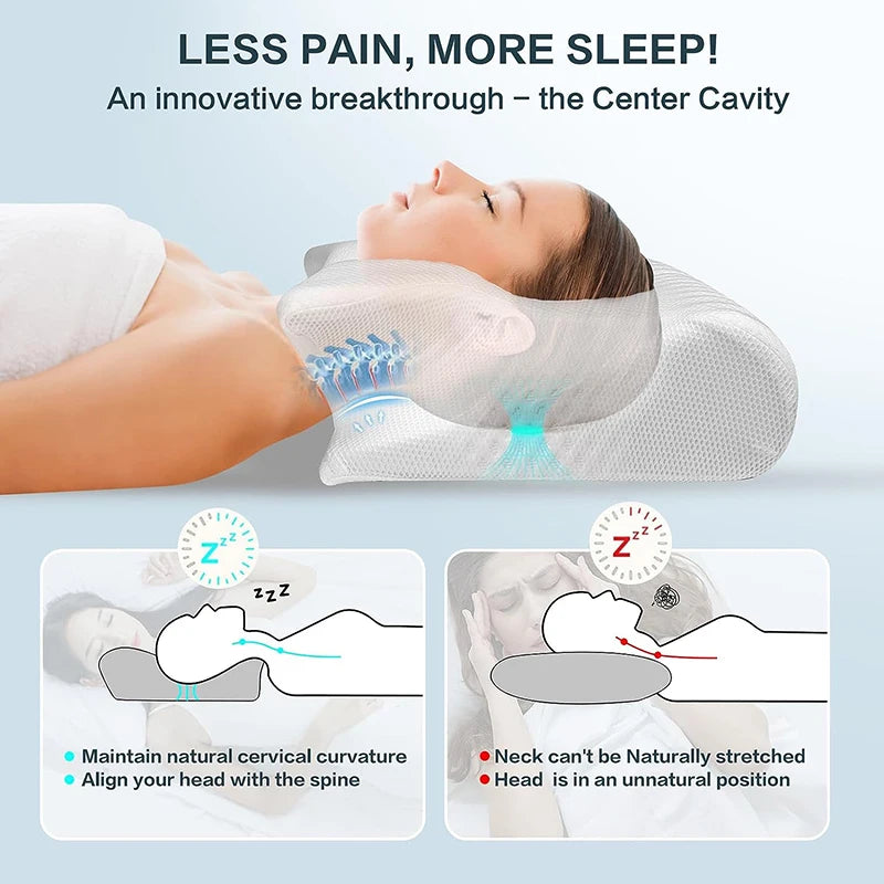 Magic Memory Foam Cervical Pillow