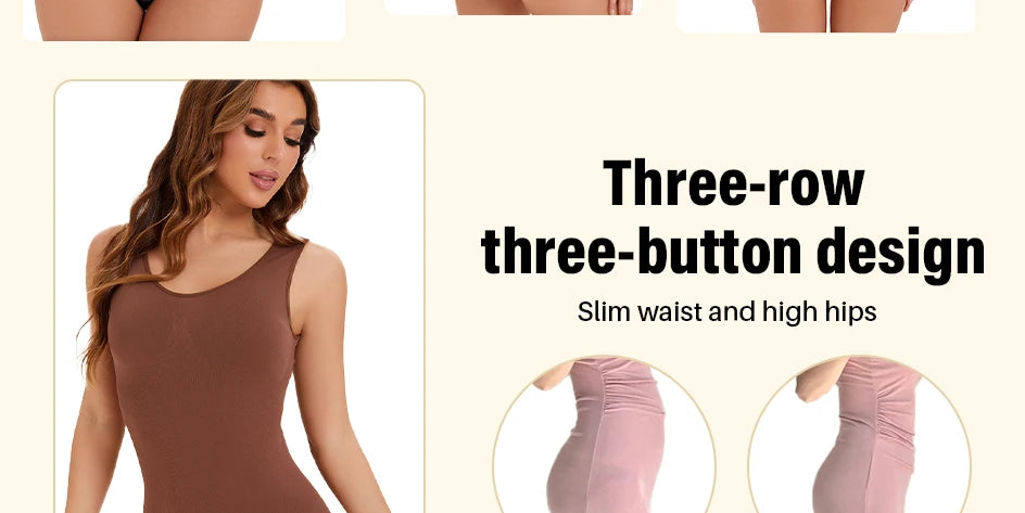 Loza  2 PCS Slimming Bodysuit