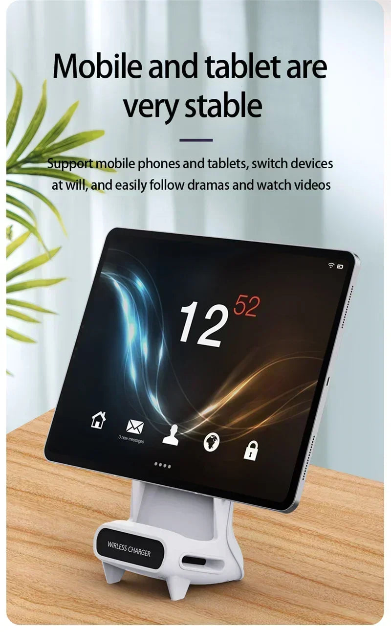 VIKEFON  Phone Holder Wireless Charger